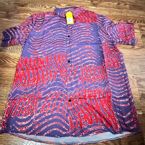 NWT Tanderin Men's Hawaiian Short Set XL - Picture 8 of 10